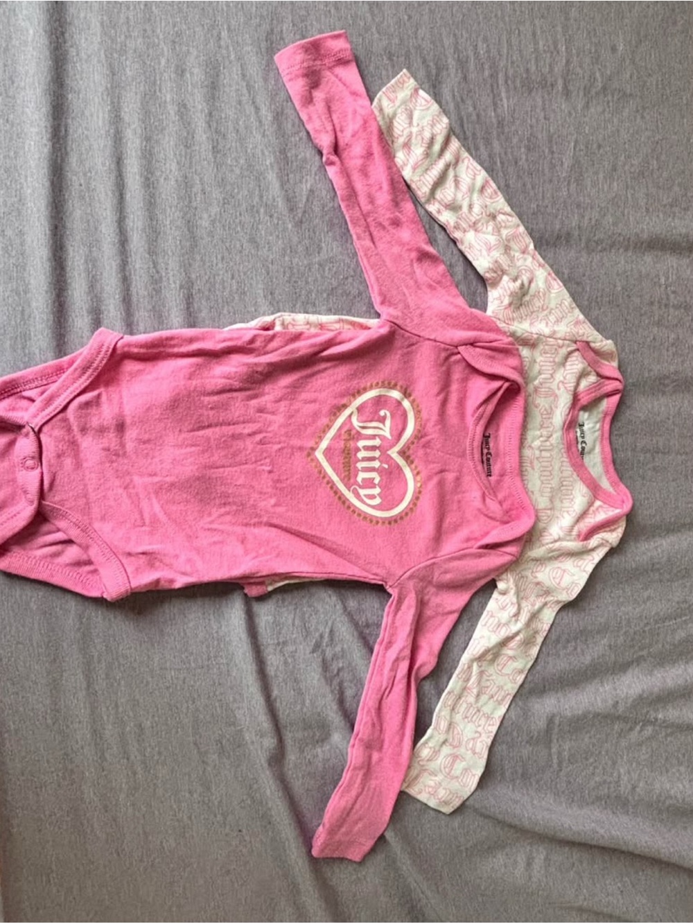 Juicy Couture Baby Onesies 12M